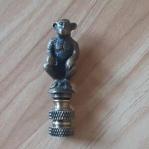 Animal Themed Lampshade Finials Monkey